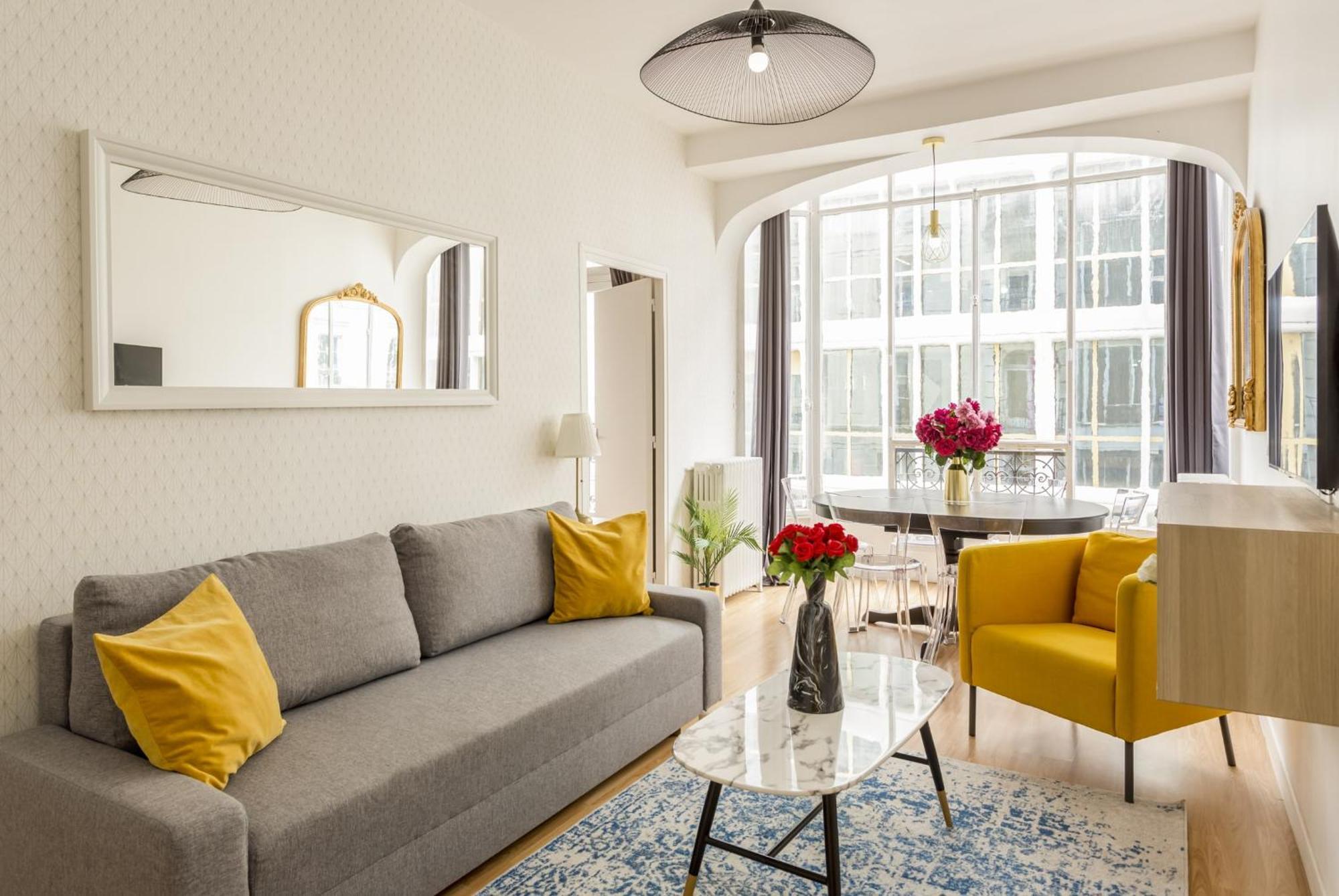 Cozy 3 bedrooms apartment - Louvre&Opéra París Exterior foto