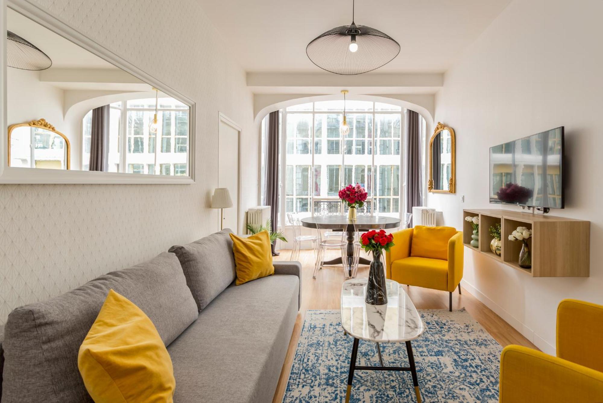Cozy 3 bedrooms apartment - Louvre&Opéra París Exterior foto
